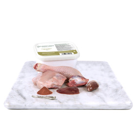Purrform Tub Chicken Ground Bone with Chicken Liver, Heart and Gizzard 450g