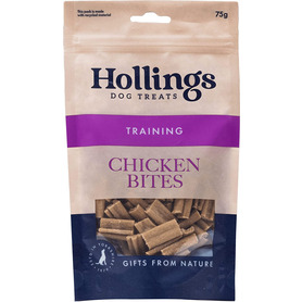 Hollings Bites Training Treats - Chicken 75g