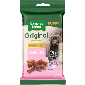 Natures Menu Original Meaty Treats 60g - Chicken for Puppies