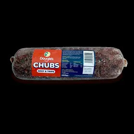 Dougies Beef & Tripe Chubb 450g