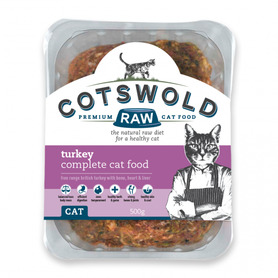Cotswold RAW for Cats Turkey Mince 500g