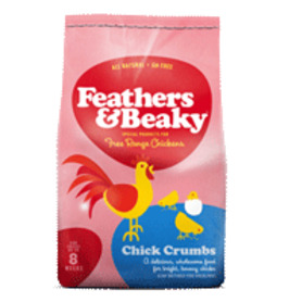 Feathers & Beaky Chick Crumbs 4kg 20% OFF - Damaged Packaging