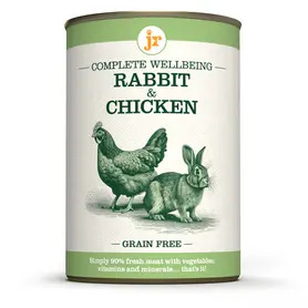 JR Complete Wellbeing Rabbit & Chicken 400g