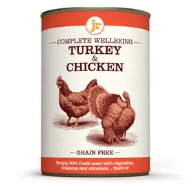 JR Complete Wellbeing Turkey & Chicken 400g