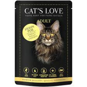 Cat's Love - Wet Cat Pouch - Chicken Pure Adult 85g