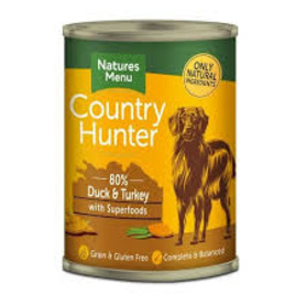 Natures Menu Country Hunter Tin - Duck And Turkey with Superfoods