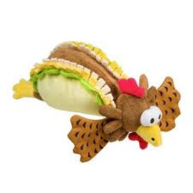 House Of Paws Chicken Wrap Dog Toy