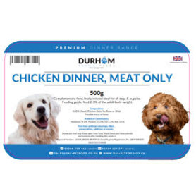 DAF Premium Dinners 500g - Chicken Meat Only