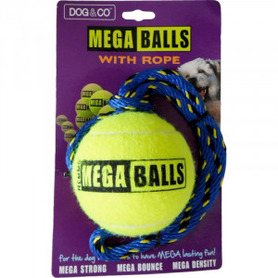 Hem and Boo Mega Ball with Rope 4.0"