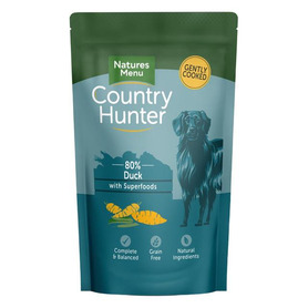 Natures Menu Country Hunter - Dog Pouch Duck (6Pk)
