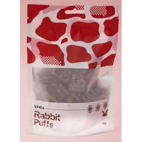 Waita Air Dried Rabbit Puffs Treats for Dogs & Cats 70g