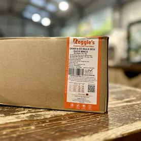 Reggie's Raw Grab n Go Box - Duck 1kg x10