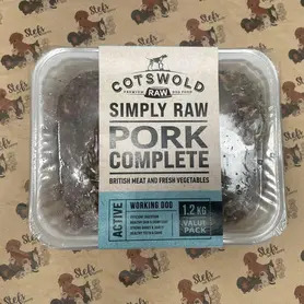 Cotswold RAW Simply Raw Pork 1.2kg