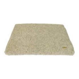 Earthbound Crate Mat Removable Sherpa Waterproof Beige - Large