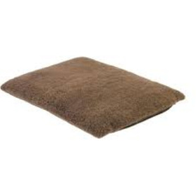 Earthbound Crate Mat Removable Sherpa Waterproof Brown - Medium
