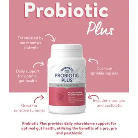 Dorwest Probiotic Plus for Dogs  - 100 Capsules