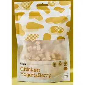 Waita Freeze Dried Chicken, Yoghurt and Berry Treats for Dogs & Cats 50g