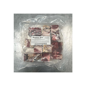 PRTC Boneless Venison Chunks 1kg