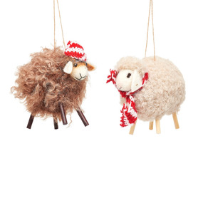 Sheep Felt Decoration Assorted