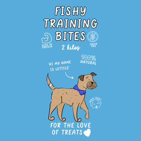 Just 'Ere Fot Treats - Fishy Training Bites - 2kg