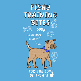 Just 'Ere Fot Treats - Fishy Training Bites - 500g
