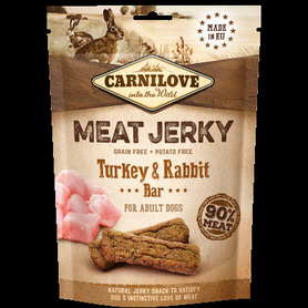 Carnilove Jerky Turkey & Rabbit Bar 100g