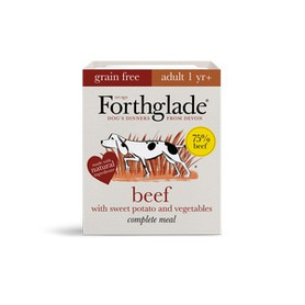 Forthglade Grain Free Complete 395g - Beef with Sweet Potato and Vegetables