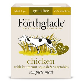 Forthglade Grain Free Complete 395g - Chicken with Butternut Squash and Vegetables