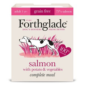 Forthglade Grain Free Complete 395g - Salmon with Potato and Vegetables