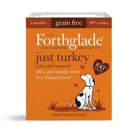 Forthglade Just Range Grain Free Wet Food 395g - Turkey