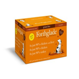 Forthglade Variety Pack 12 x 395g - Just Range (Poultry)