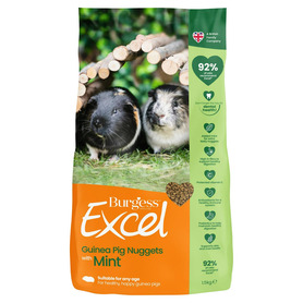 Burgess Excel Adult Guinea Pig Nuggets with Mint 3kg