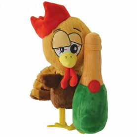 Happy Pet Tipsy Turkey Dog Toy