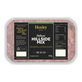 Henley Raw Venison, Lamb & Duck 500g