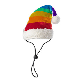 House of Paws Rainbow Christmas Hat