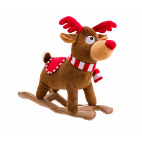 House Of Paws Rocking Rudolph Dog Toy