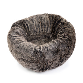 *CLEARANCE* House of Paws Faux Fur Donut Bed Small - Medium