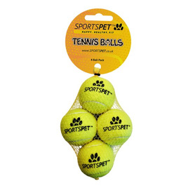 Sportspet Tennis Mini 4 pack