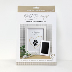 Oh So Precious - Paw Print Ink Picture Frame A5