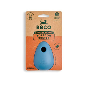 Beco Natural Rubber Enrichment Toy Blue