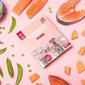 Scrumbles Wet Dog Food - Salmon 395g