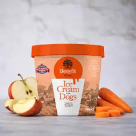 Benyfit Apple & Carrot Ice Cream for Dogs 140ml