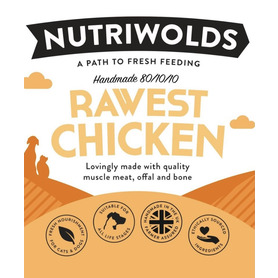 Nutriwolds Rawest Chicken Chunky - 500g