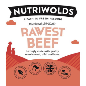 Nutriwolds Rawest Beef Chunky - 500g