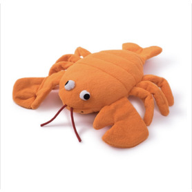 SERIOUSLY STRONG SUPER TOUGH PLUSH & RUBBER LOBSTER