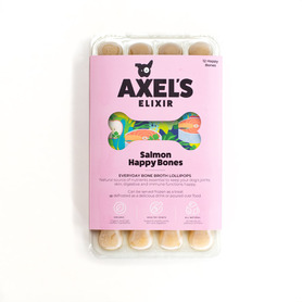 Axel's Dog Salmon Happy Bones, Bone Broth (12 x 20g)