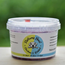 Natures Bowl Chicken & Rabbit 500g