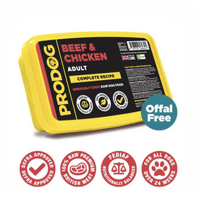 ProDog Complete Beef with Chicken Formula 1kg (with veg)