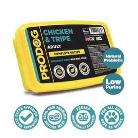 ProDog Complete Green Tripe with Chicken Formula 1kg  (with veg)