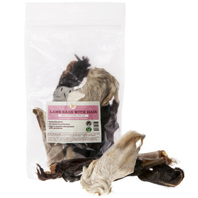 JR Lamb Ears with Hair 100g
